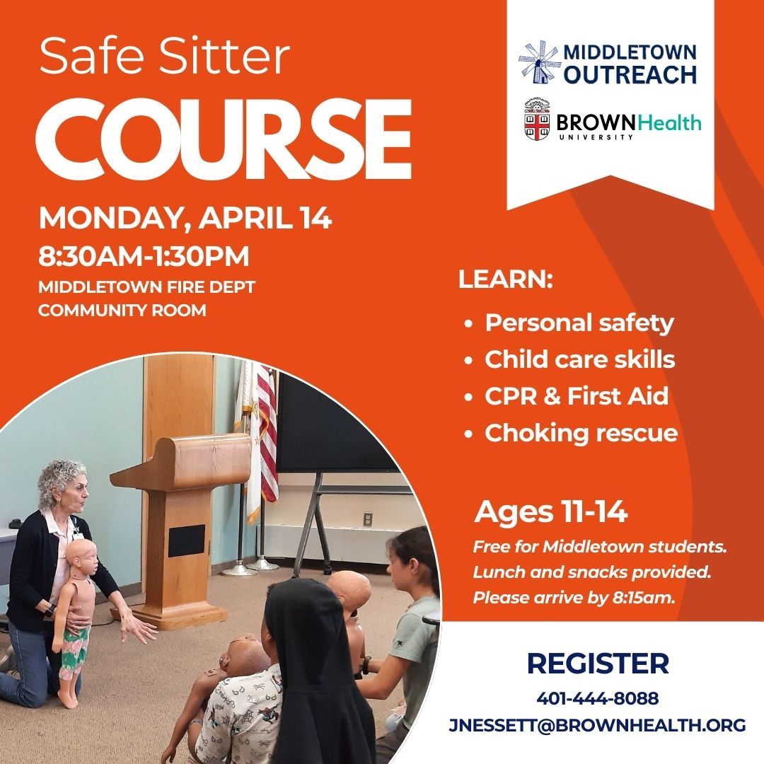 Safe Sitter Flyer English