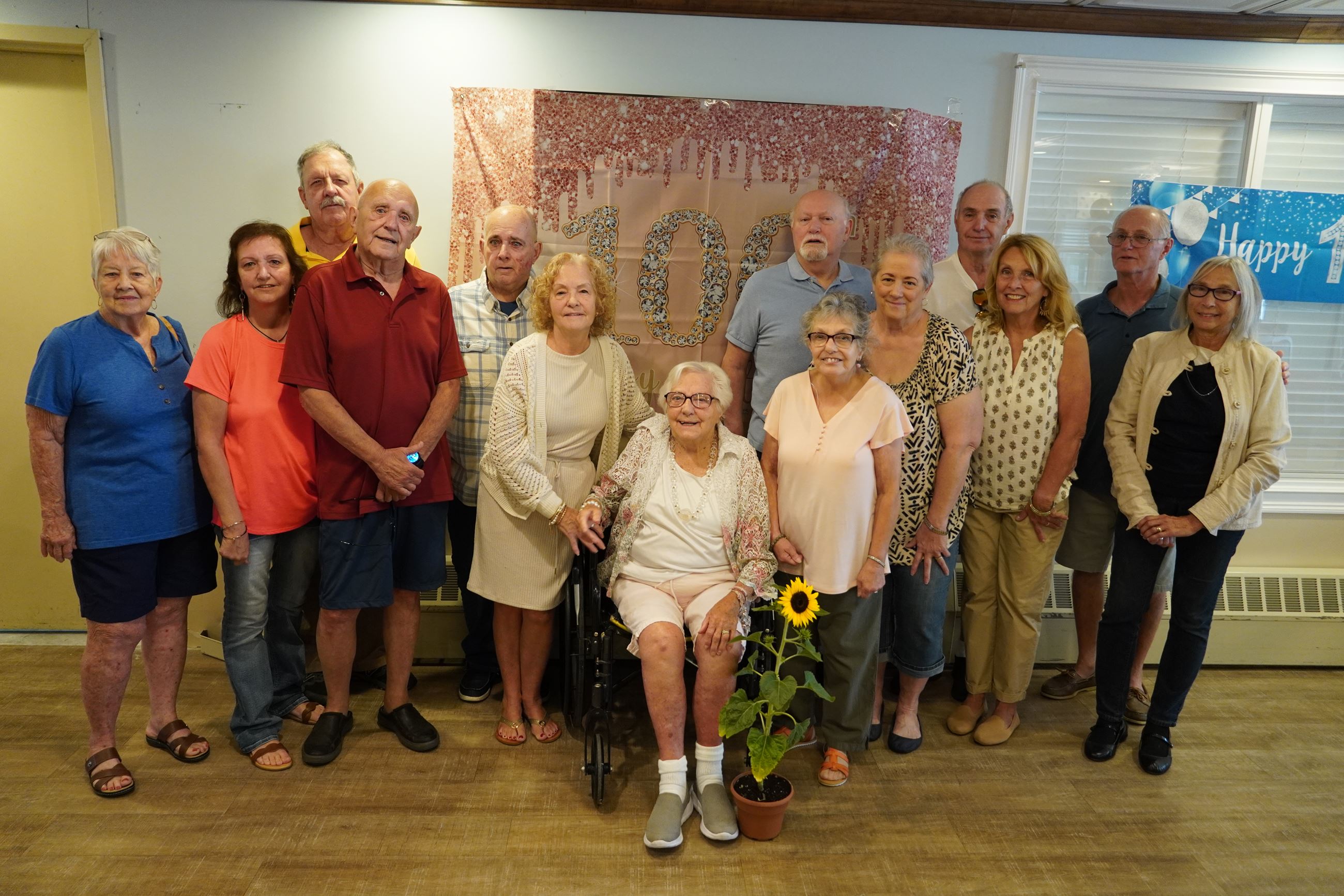 Prucia Francis 100th Birthday Party John Clarke Senior Living Photo 1