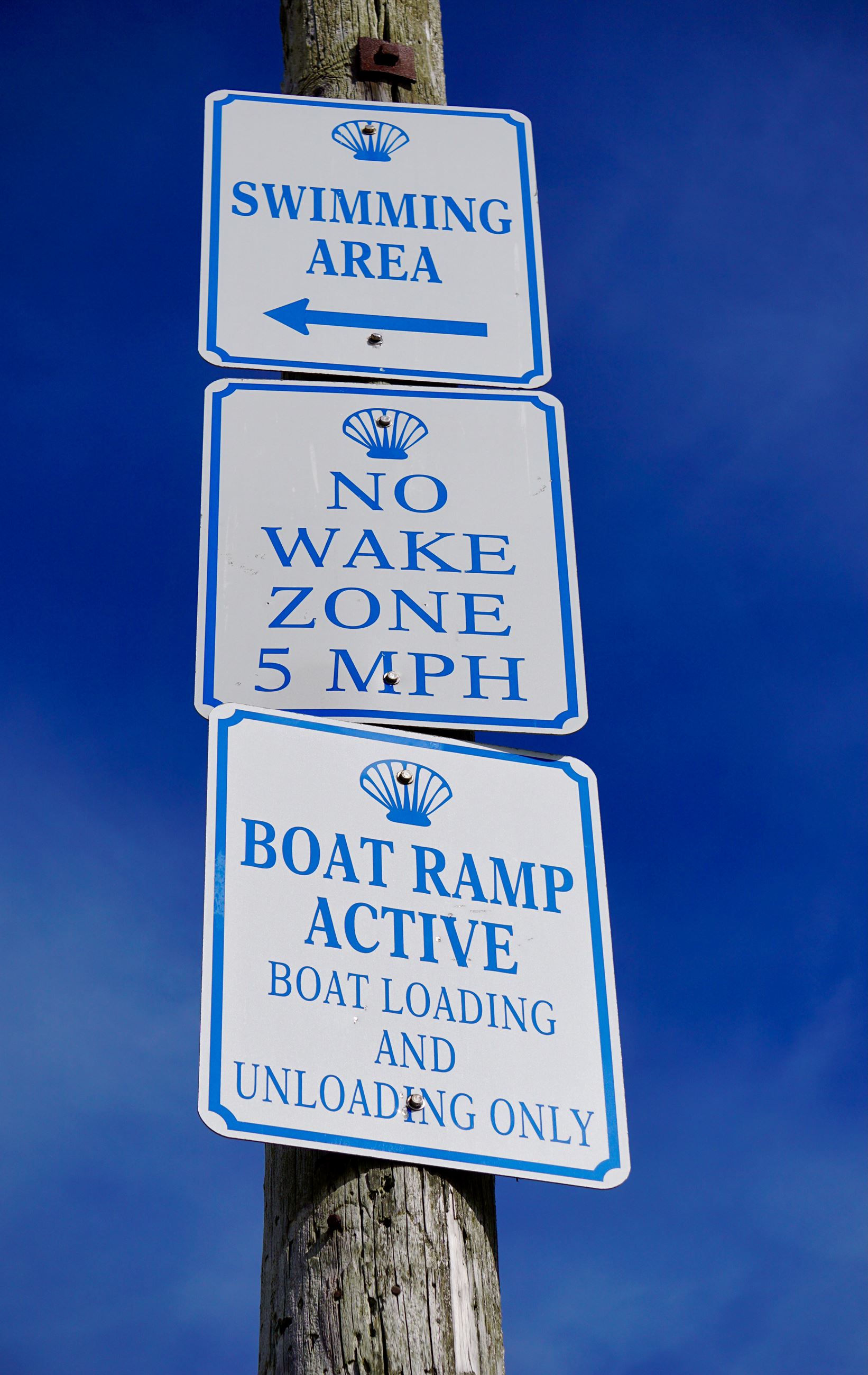 Third Beach Ramp Signs
