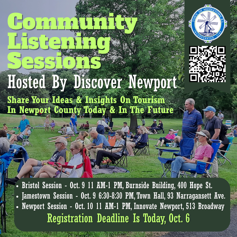 Community Listening Sessions By Discover Newport About Tourism Paradise Park Graphic 10625