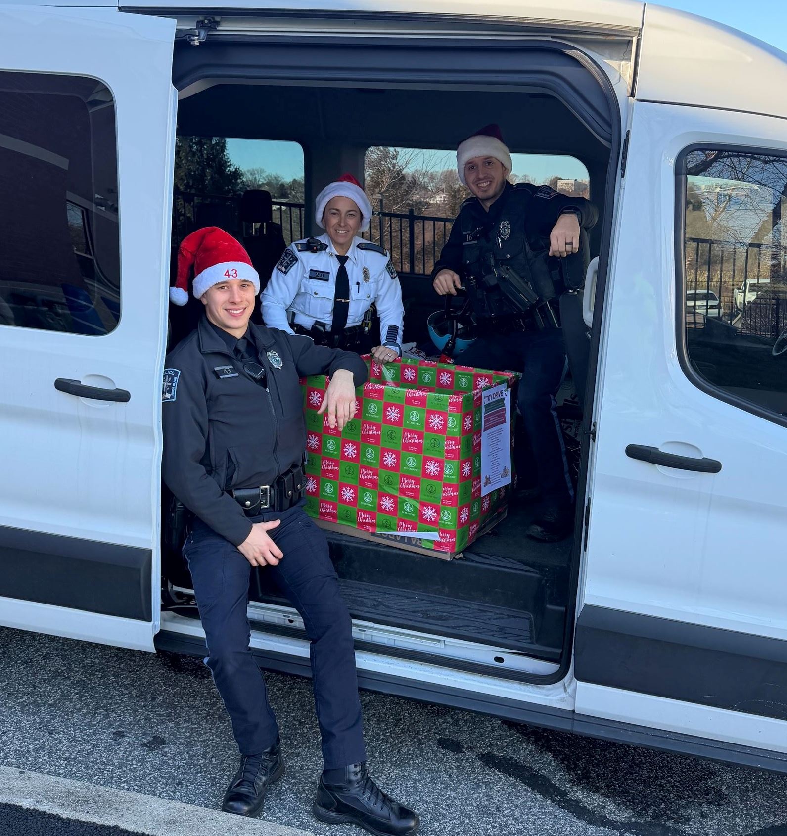 Holiday Toy Drive Drop Off Ferris Alboum Theberge