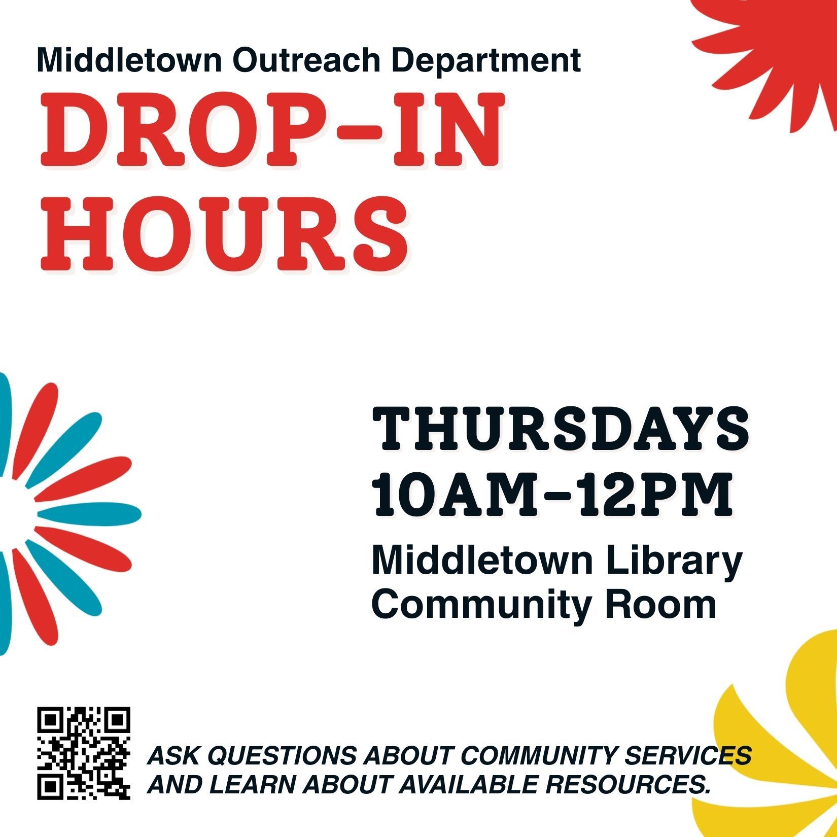Drop in Hours Outreach Dept Eng Social Media