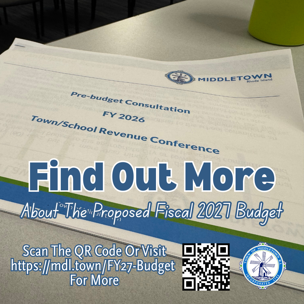 FY27 Budget Graphic Directing People To Dedicated Webpage