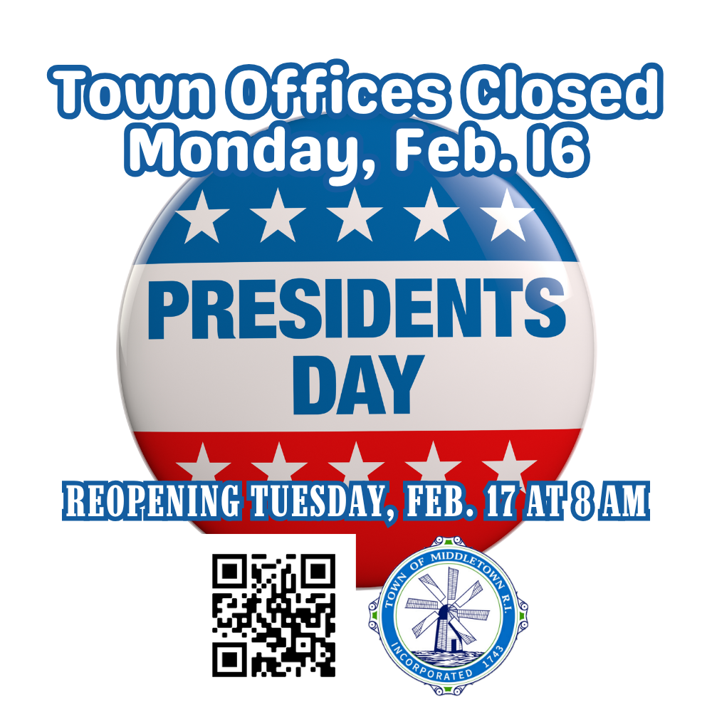 Presidents Day Graphic 2026 Red White Blue Pin