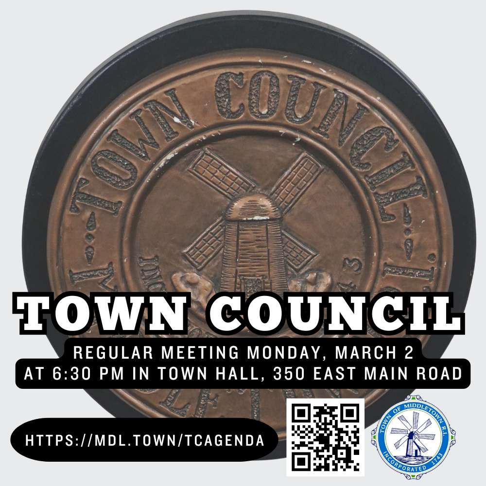 Town Council Advance Notice White 3226 