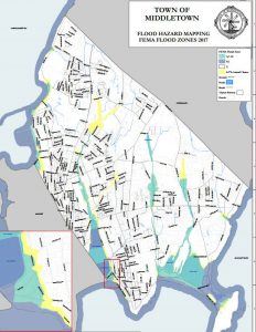 Town of Middletown Flood Hazard Mapping FEMA Flood Zones 2017 (PDF)