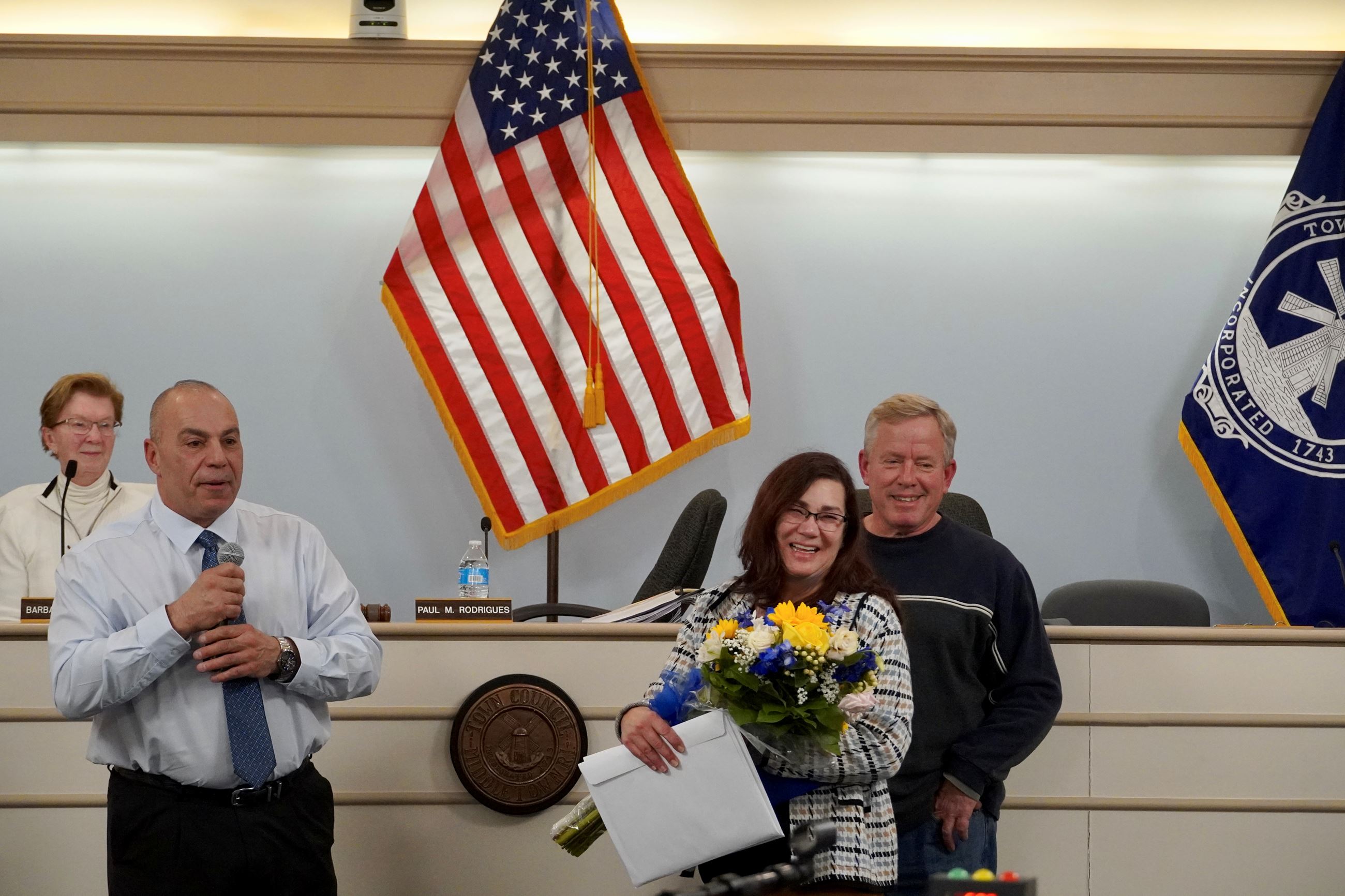 Town Clerk Wendy J.W. Marshall Recognized By The Town Council 3