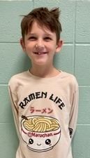 Forest Avenue School Third Grader Gus Kilbride