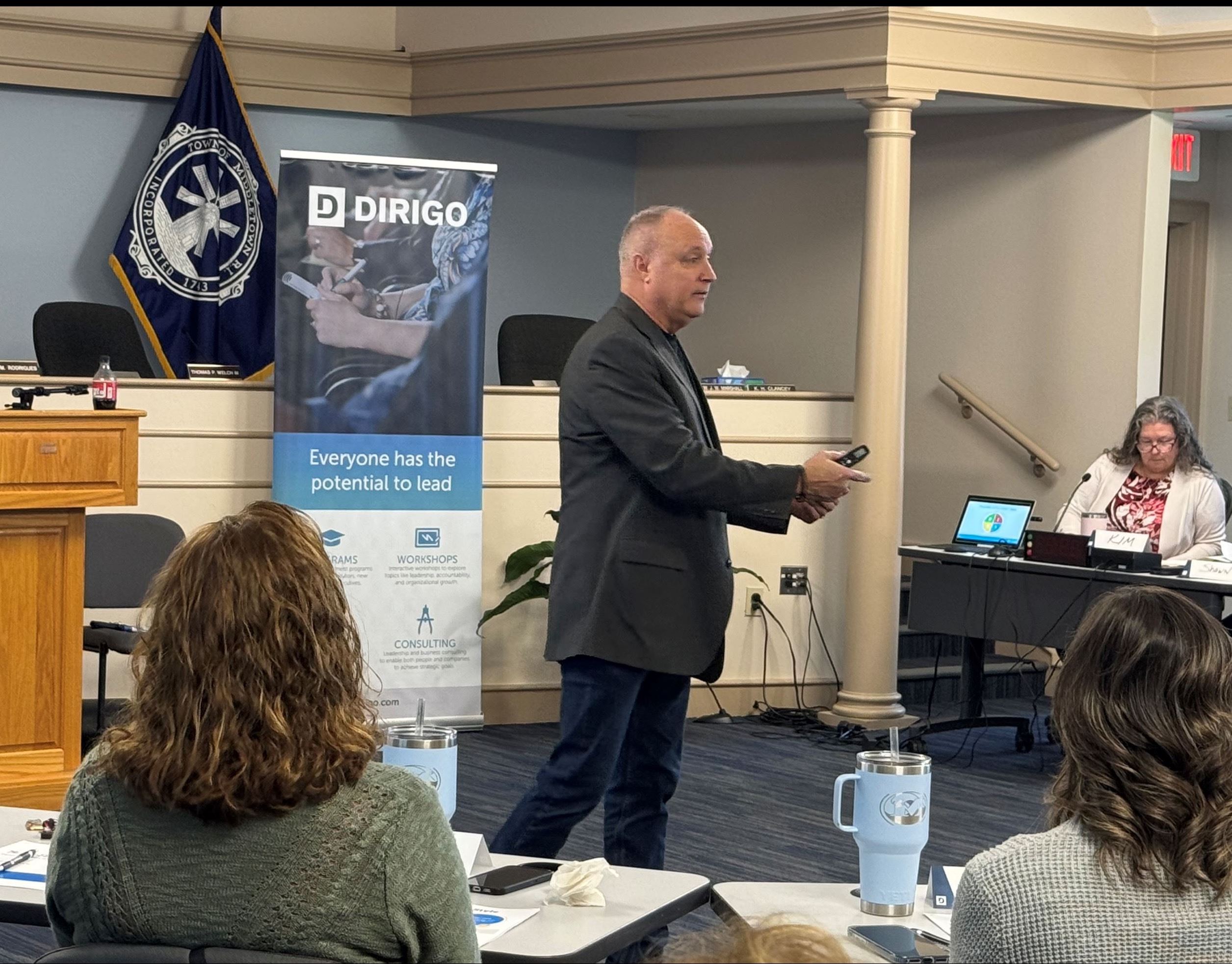 Dirigo Garry Foisy In Town Council Chambers 12325