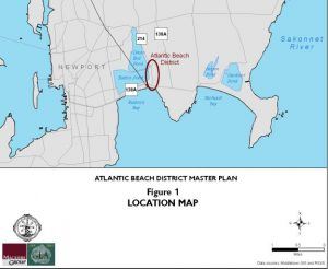 Atlantic Beach District Master Plan Location Map