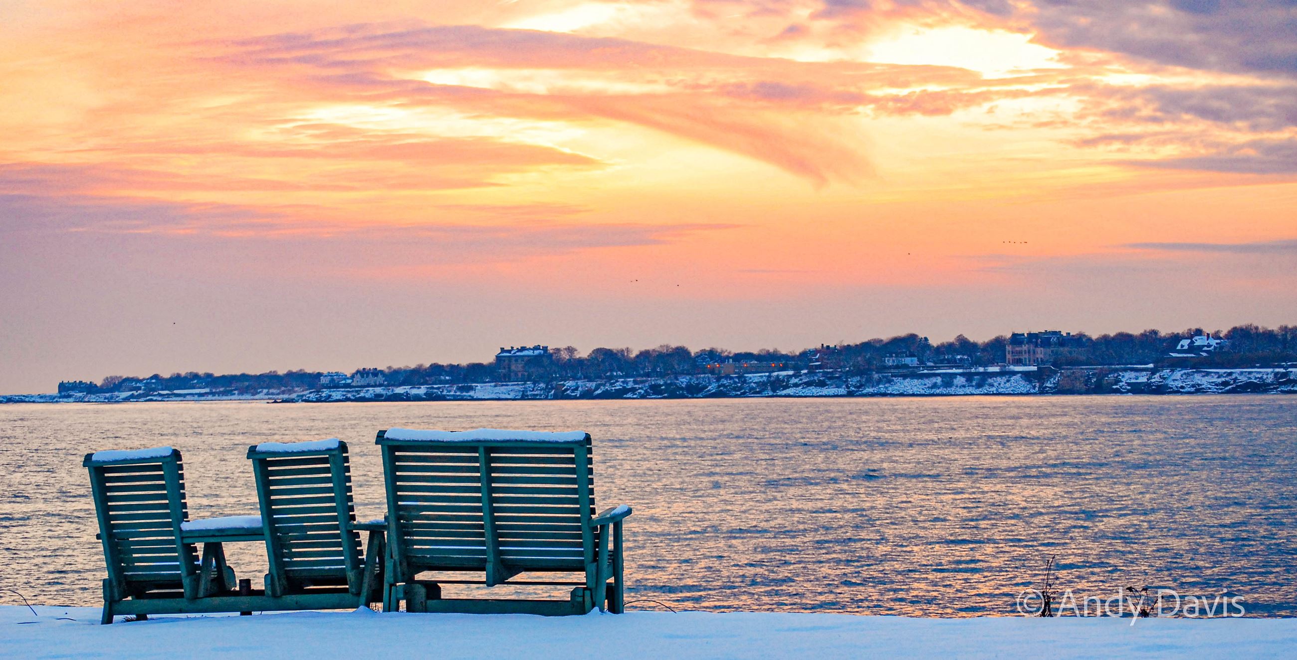 Sunset on the Esplanade